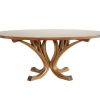 Blackwood Magnolia 8 Seater Round Wooden Dining Table