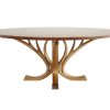 Blackwood Magnolia 8 Seater Round Wooden Dining Table