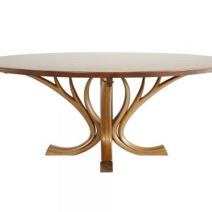 Blackwood Magnolia 8 Seater Round Wooden Dining Table