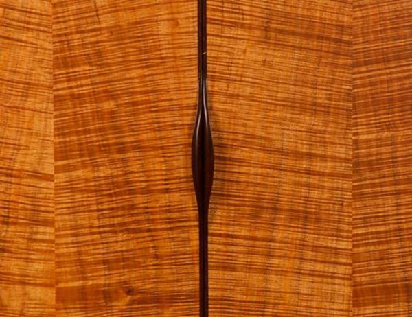 Custom Handmade Minimalist Cabinet in Blackwood & Wenge