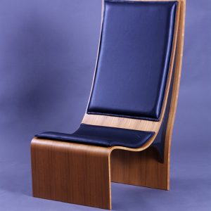 Formula One Inspired Armchair Custom Handmade from Carbon Fiber
