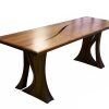 Custom Handmade Solid Timber Dining Suite with Bench Seat from Tasmanian Blackwood