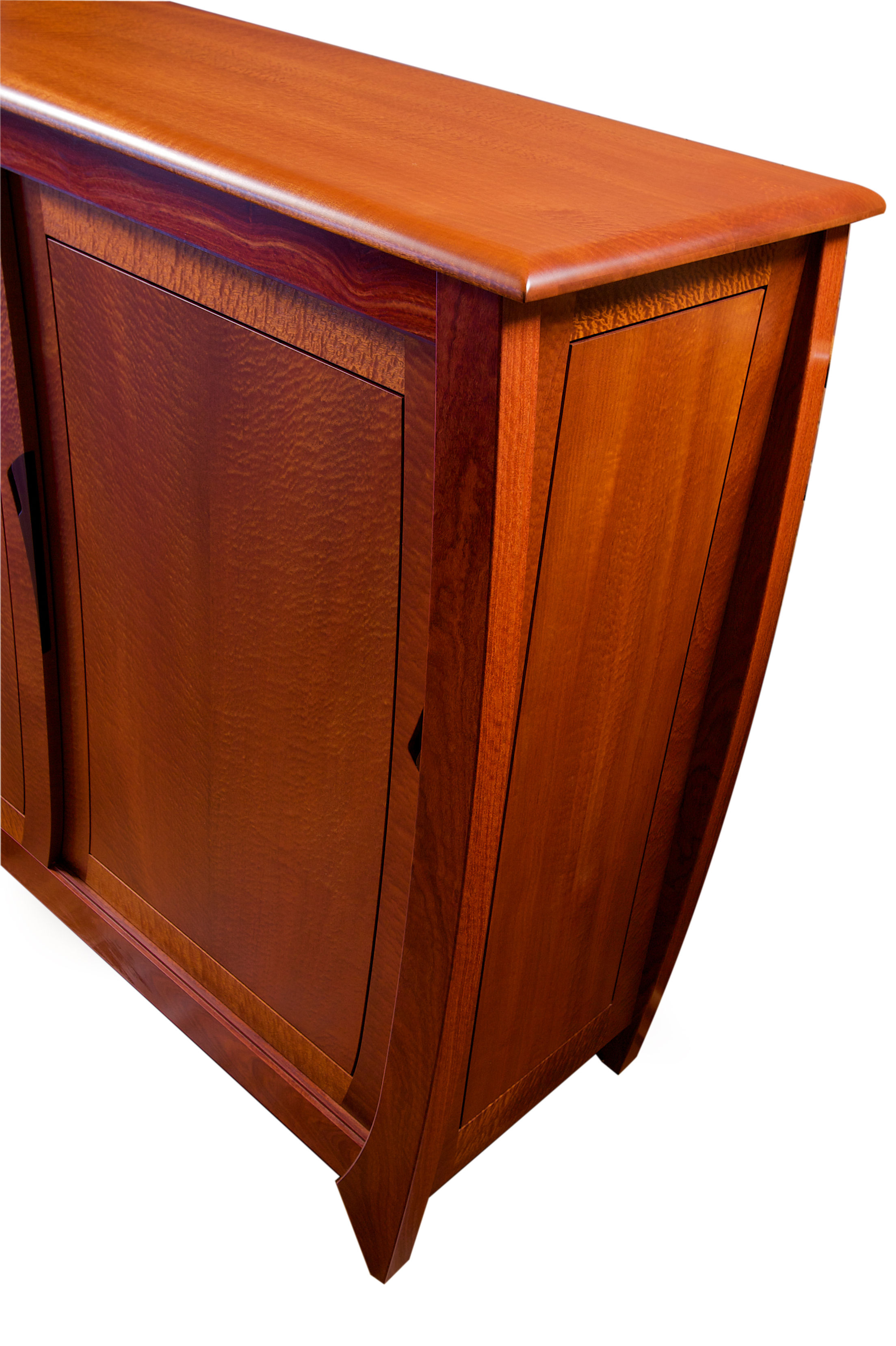 Custom Handmade Solid Timber Orb Style Cabinet