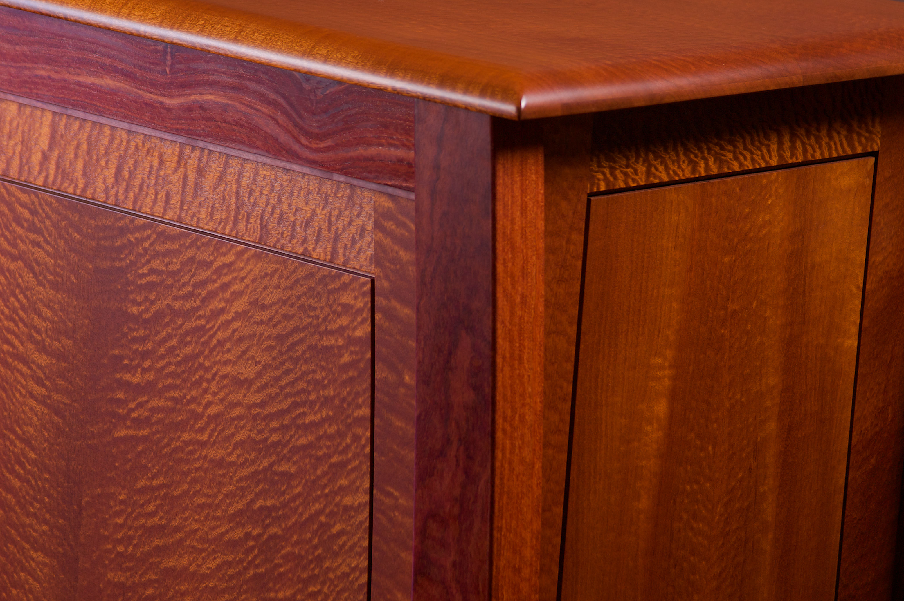 Custom Handmade Solid Timber Orb Style Cabinet