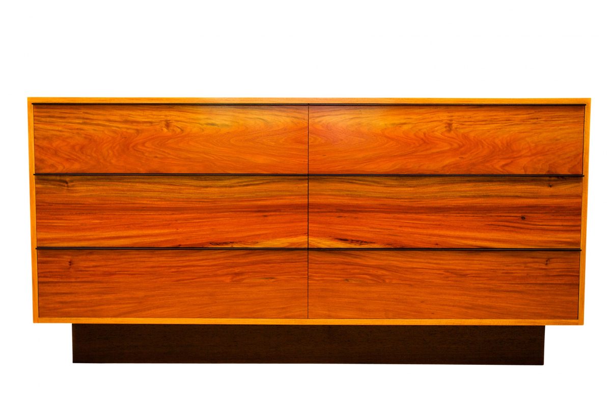 Custom Made Furniture Handmade From Solid Timber Rosewood & Wenge Credenza Cupboard Buffet by Will Marx