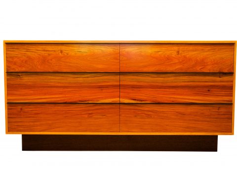 Custom Made Furniture Handmade From Solid Timber Rosewood & Wenge Credenza Cupboard Buffet by Will Marx