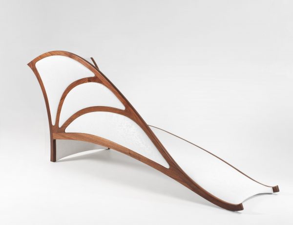 Custom Made Furniture Ulysses Chaise Lounge By Will Marx. Made from Walnut Timber