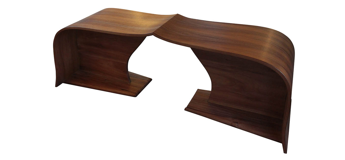 Solid Timber Vine Coffee Table by Will Marx