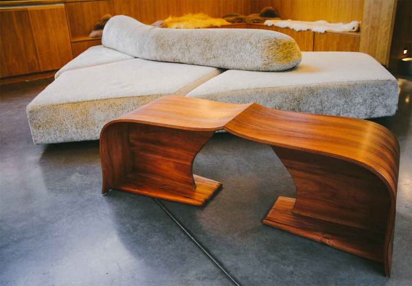 Solid Timber Vine Coffee Table by Will Marx