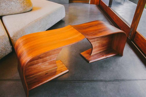 Solid Timber Vine Coffee Table by Will Marx