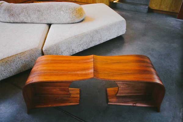 Solid Timber Vine Coffee Table by Will Marx