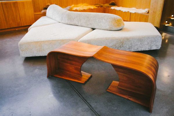 Solid Timber Vine Coffee Table by Will Marx