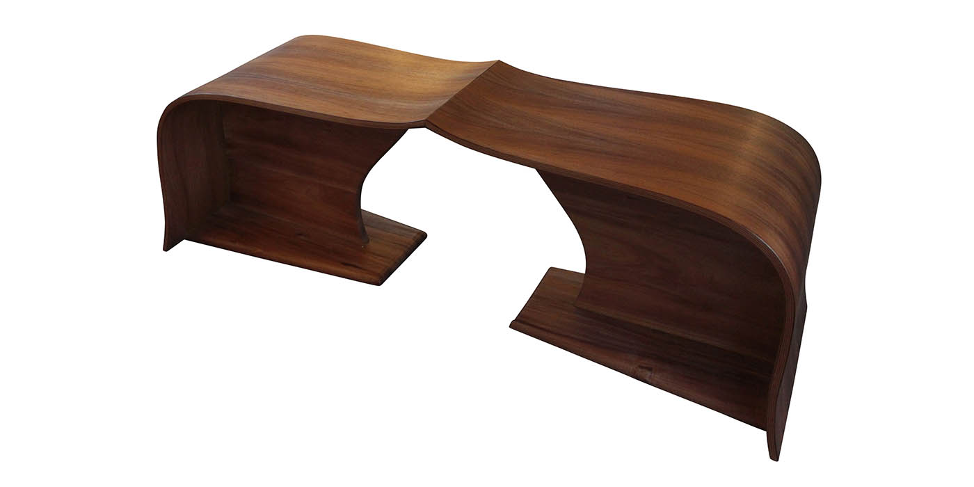 Solid Timber Vine Coffee Table by Will Marx