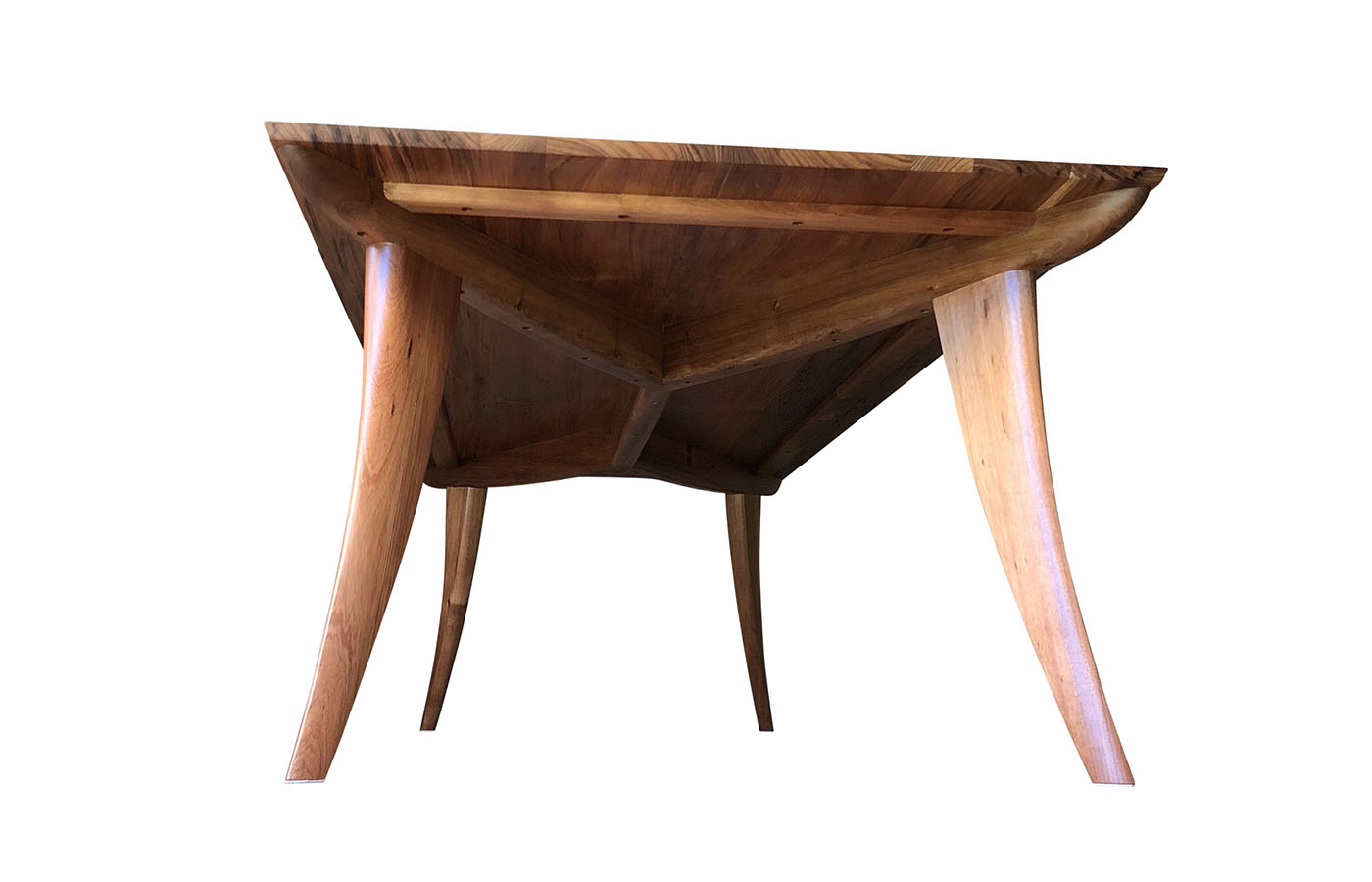 Solid Timber Vine Dining Table by Will Marx